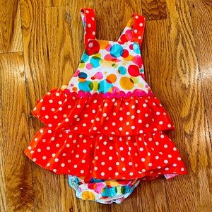 Baby girl boutique romper